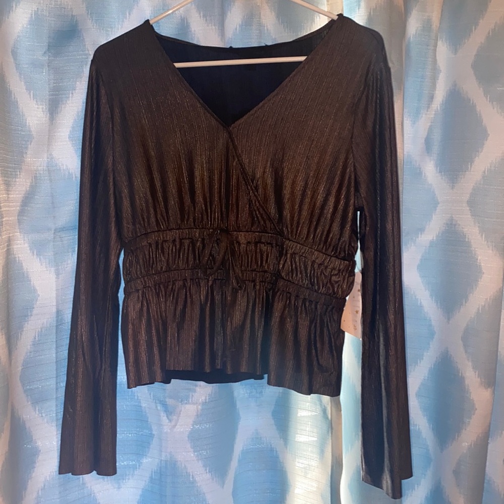 Marc New York Charcoal Gray Long Sleeve